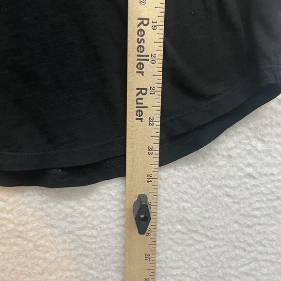 Madewell Shirt Womens XS Black Do Well Crewneck Short Sleeve Casual Tee AI537 - Picture 9 of 10